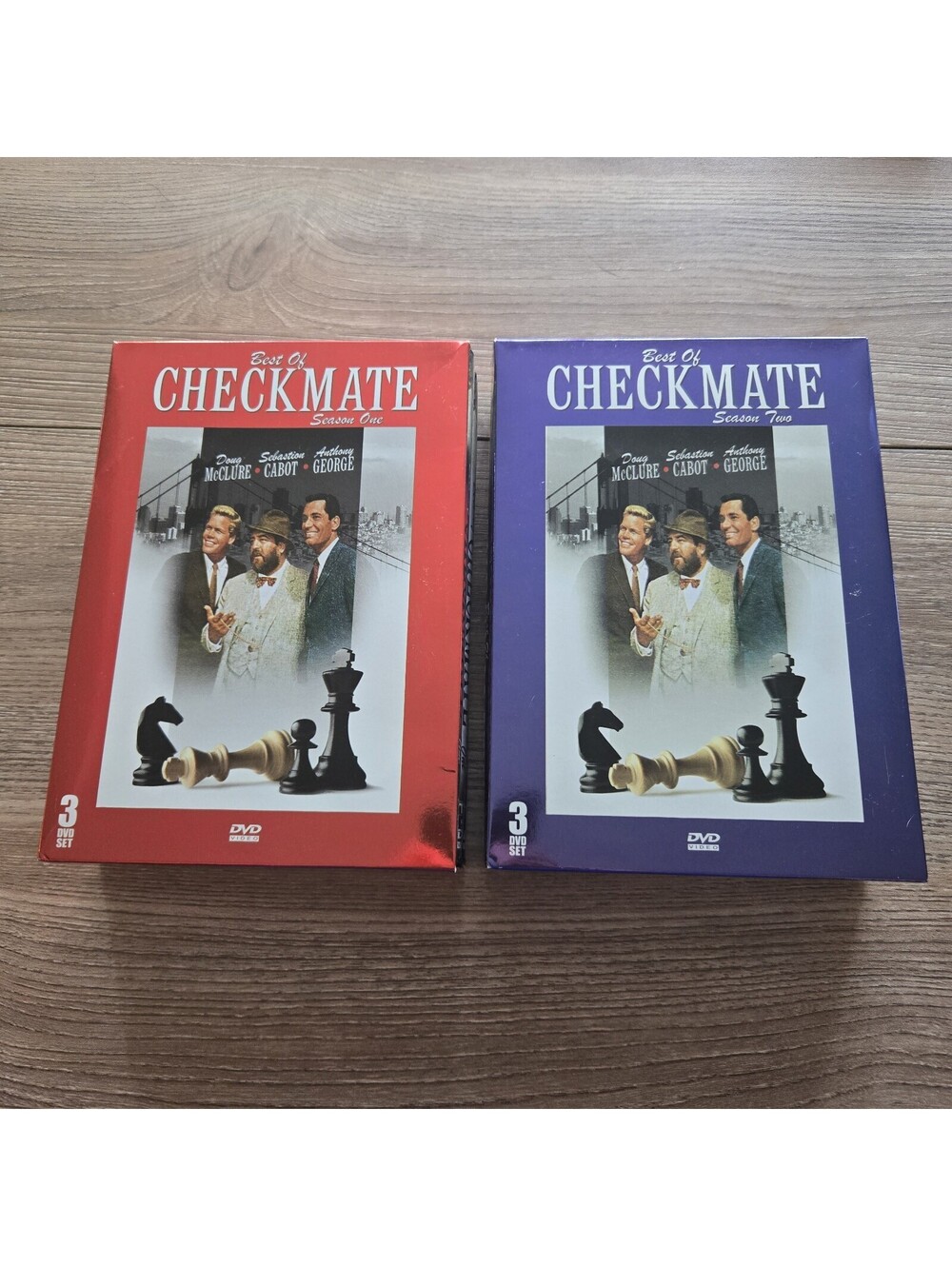 Best of Checkmate Seasons 1 + 2 (6-DVD Timeless Media) Doug McClure TV Crime